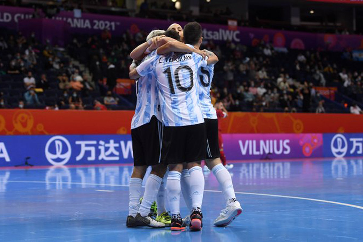 Mundial de Futsal: Argentina venció a Serbia y ya se metió en los octavos de final