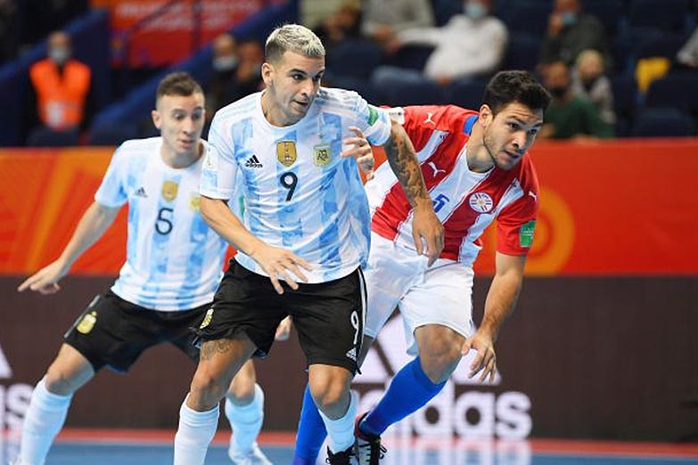 Mundial de Futsal: Argentina goleó a Paraguay y se metió en los cuartos de final