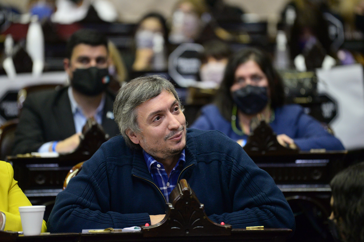 Máximo Kirchner criticó «el comportamiento patoteril de la oposición»