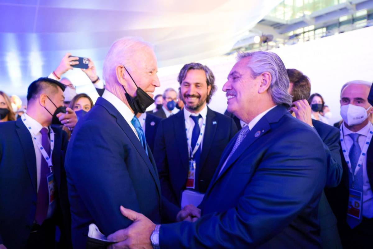 El Presidente dialogó con Biden y Bolsonaro en la Cumbre del G20