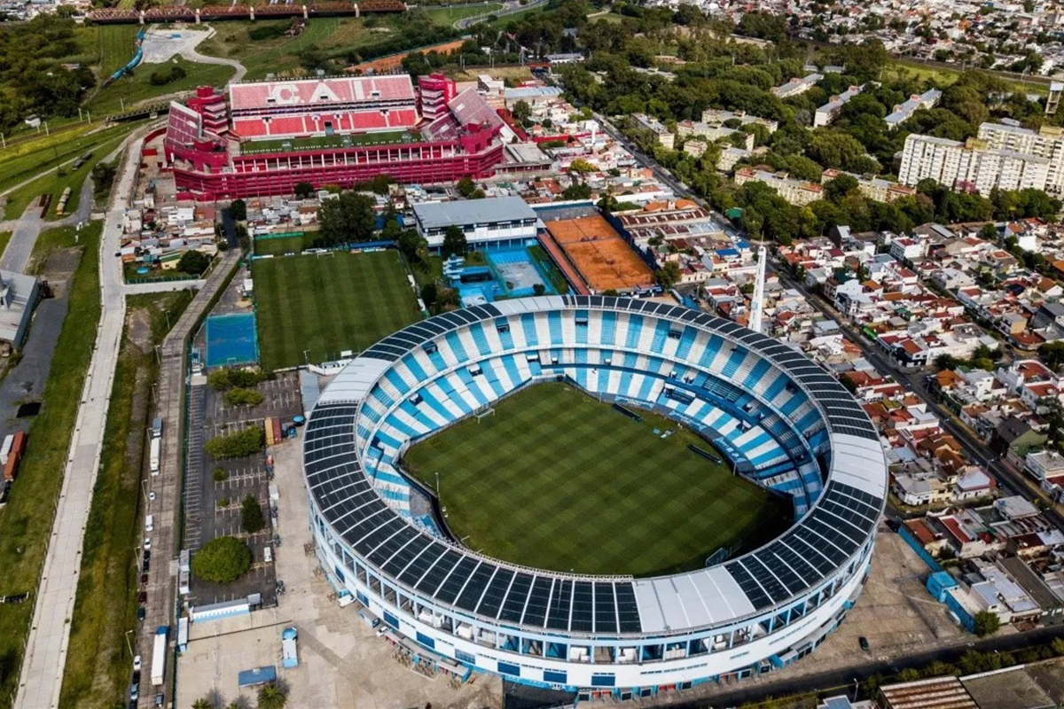 Las luces del Estadio - Club Atlético Independiente