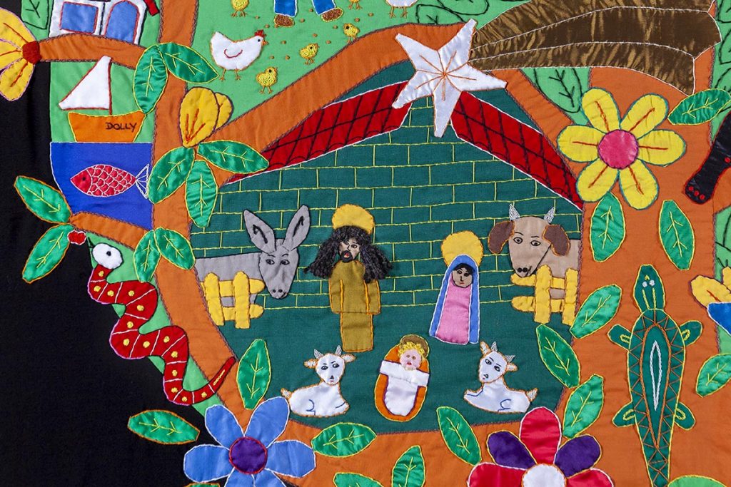 Cómo construir mundos con telas de colores y puntadas