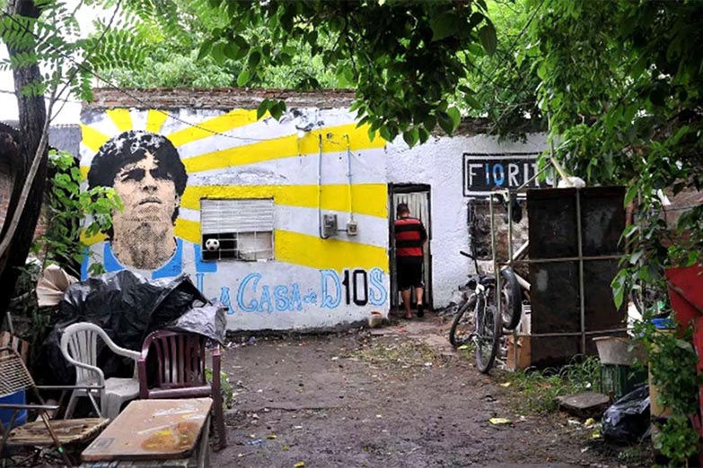 La casa natal de Maradona, en Villa Fiorito, fue declarada «lugar histórico nacional»