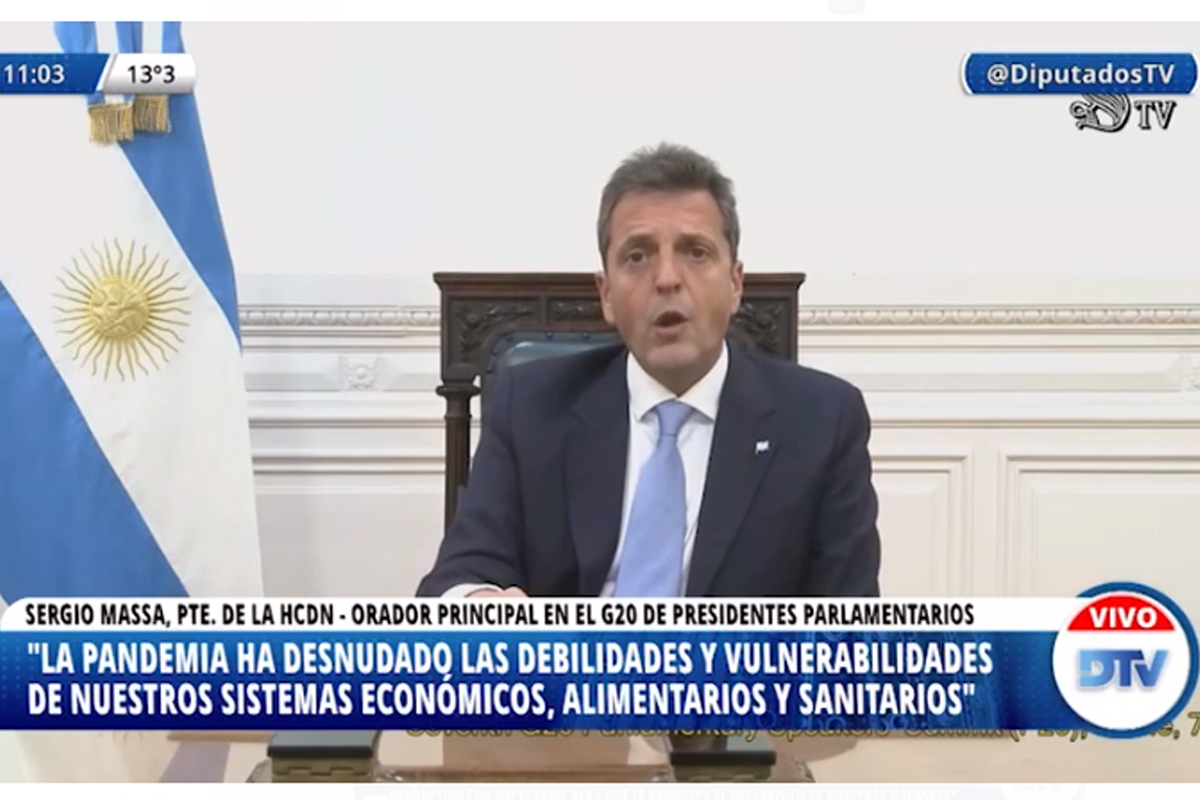 Massa: “Argentina es deudor financiero pero acreedor ambiental global”