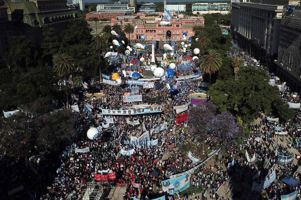 Alberto, Cristina y Lula en Plaza de Mayo: planes para el segundo aniversario de gobierno
