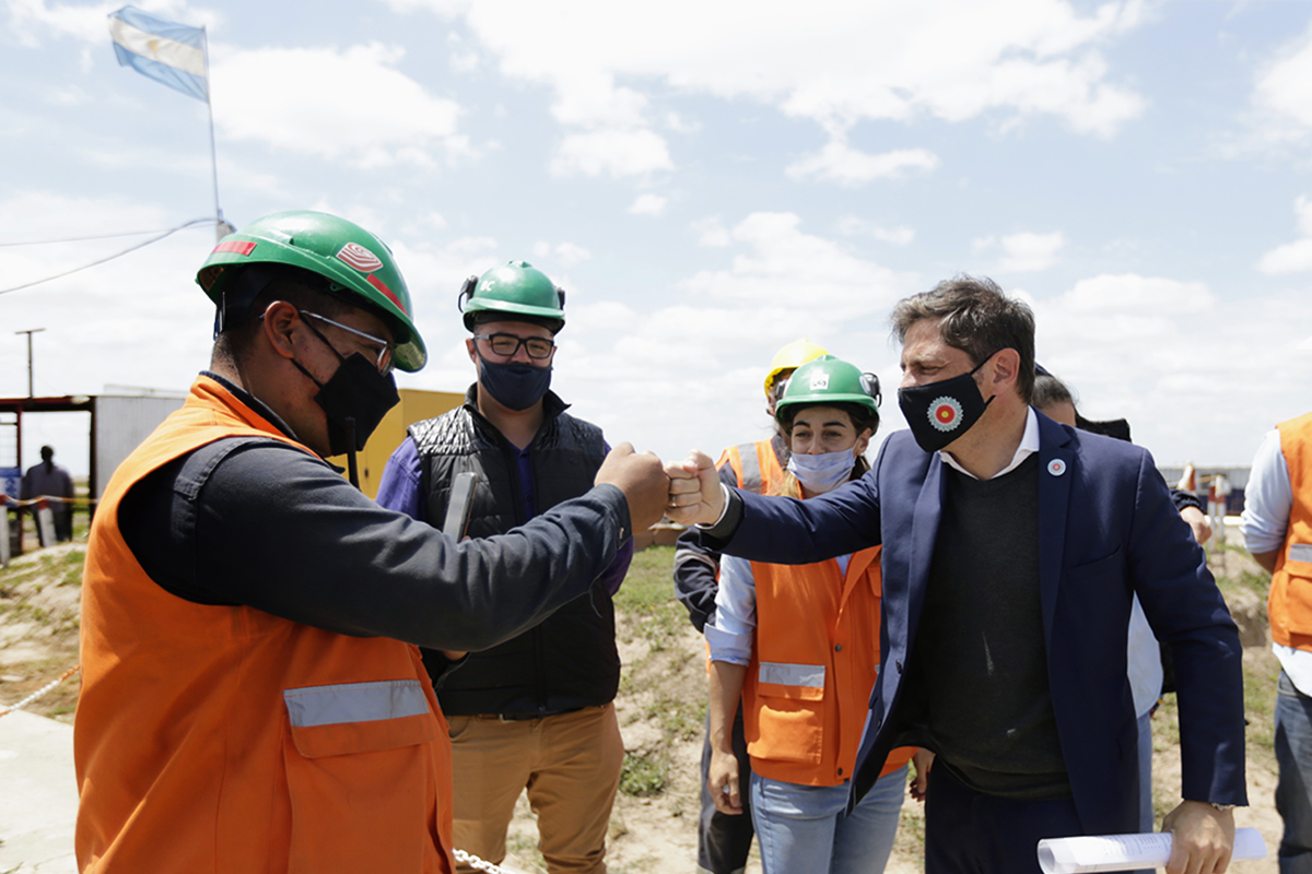 En la recta final, Kicillof volvió al interior en busca de votos para el Senado
