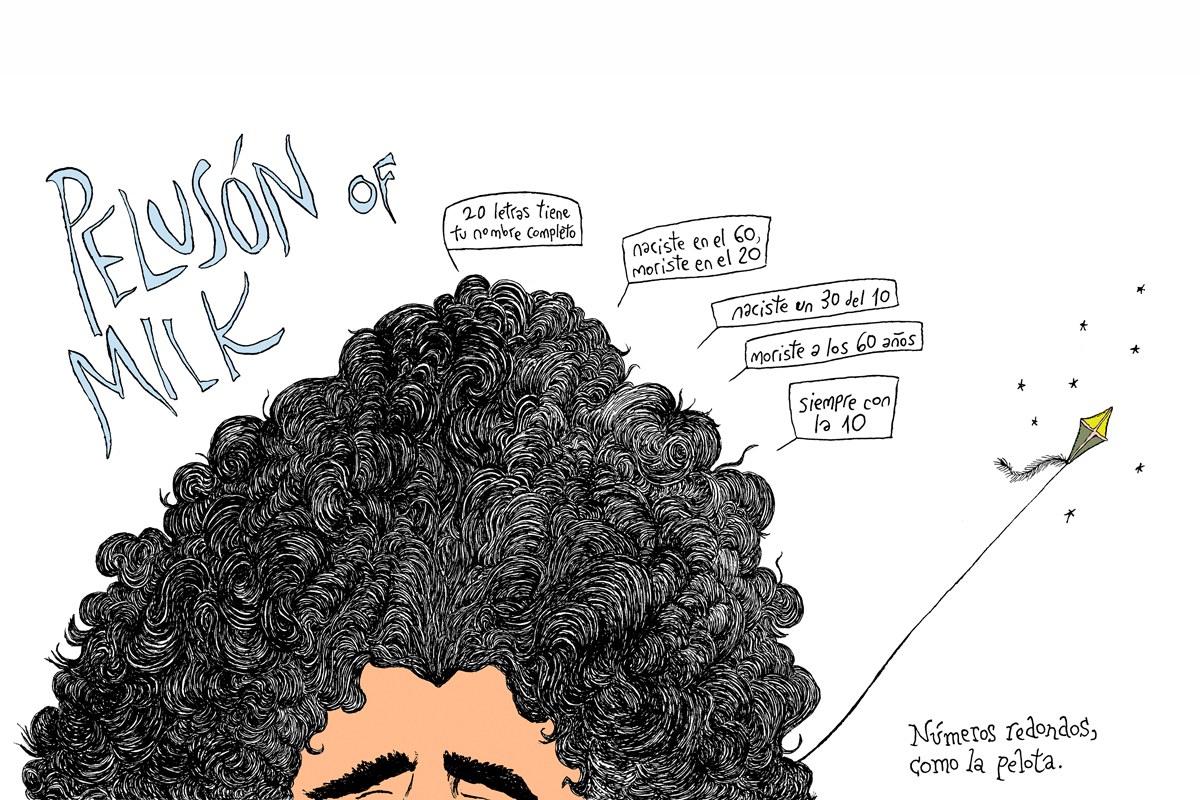 Rep presenta su biografía ilustrada de Maradona: “La última sorpresa de Diego fue que no resucitó”