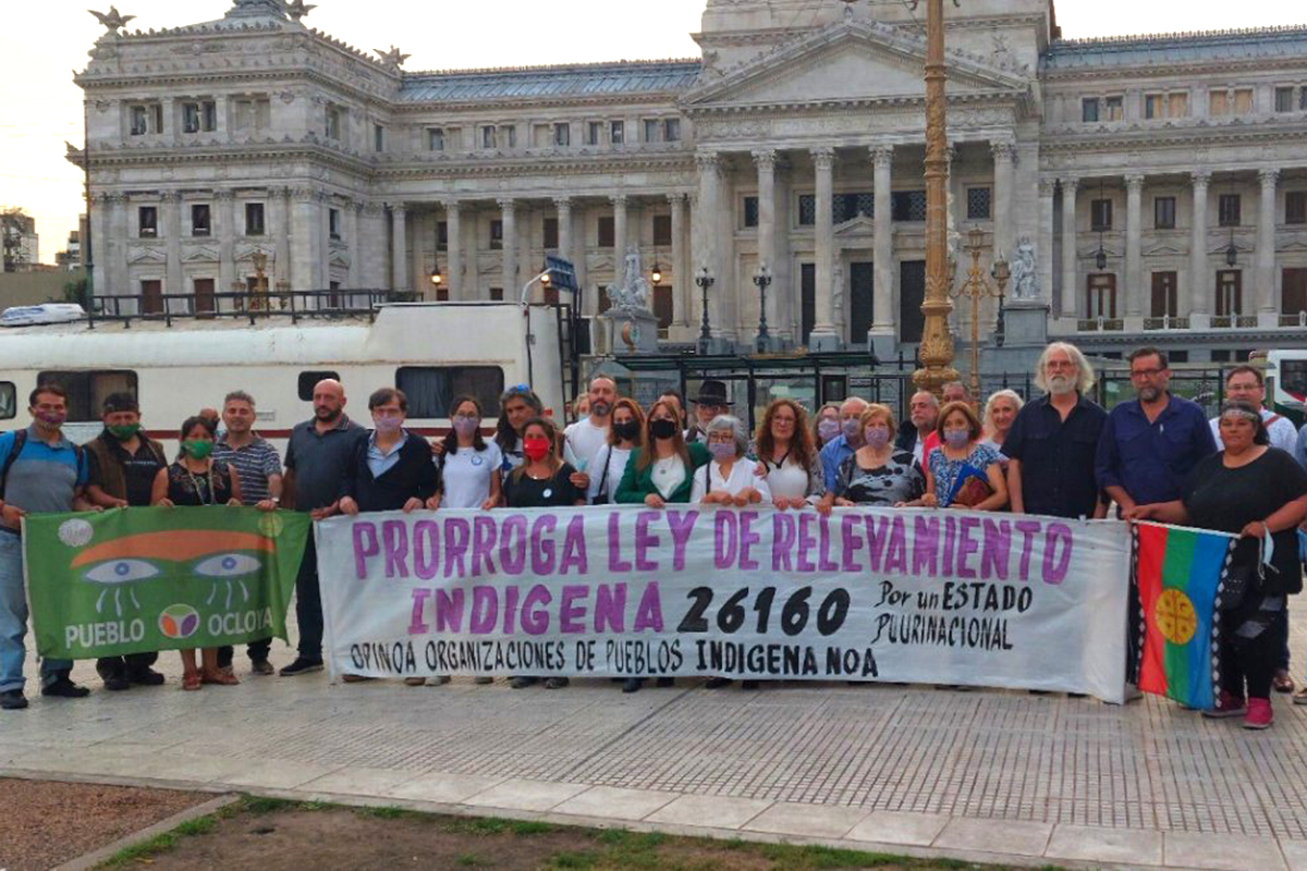 Por decreto, prorrogaron por cuatro años la emergencia territorial indígena