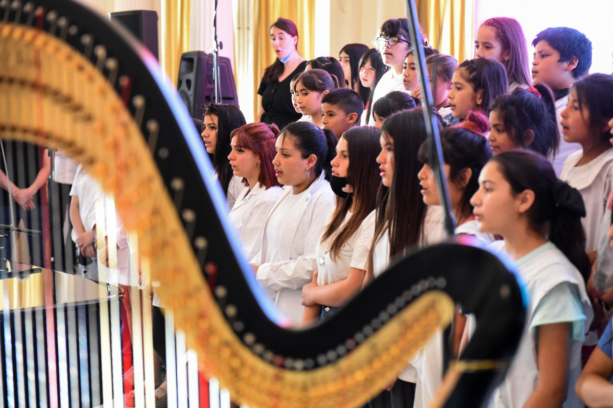 Tras el cierre que sufrió en el macrismo, relanzaron el Programa Nacional de Orquestas y Coros Infantiles y Juveniles