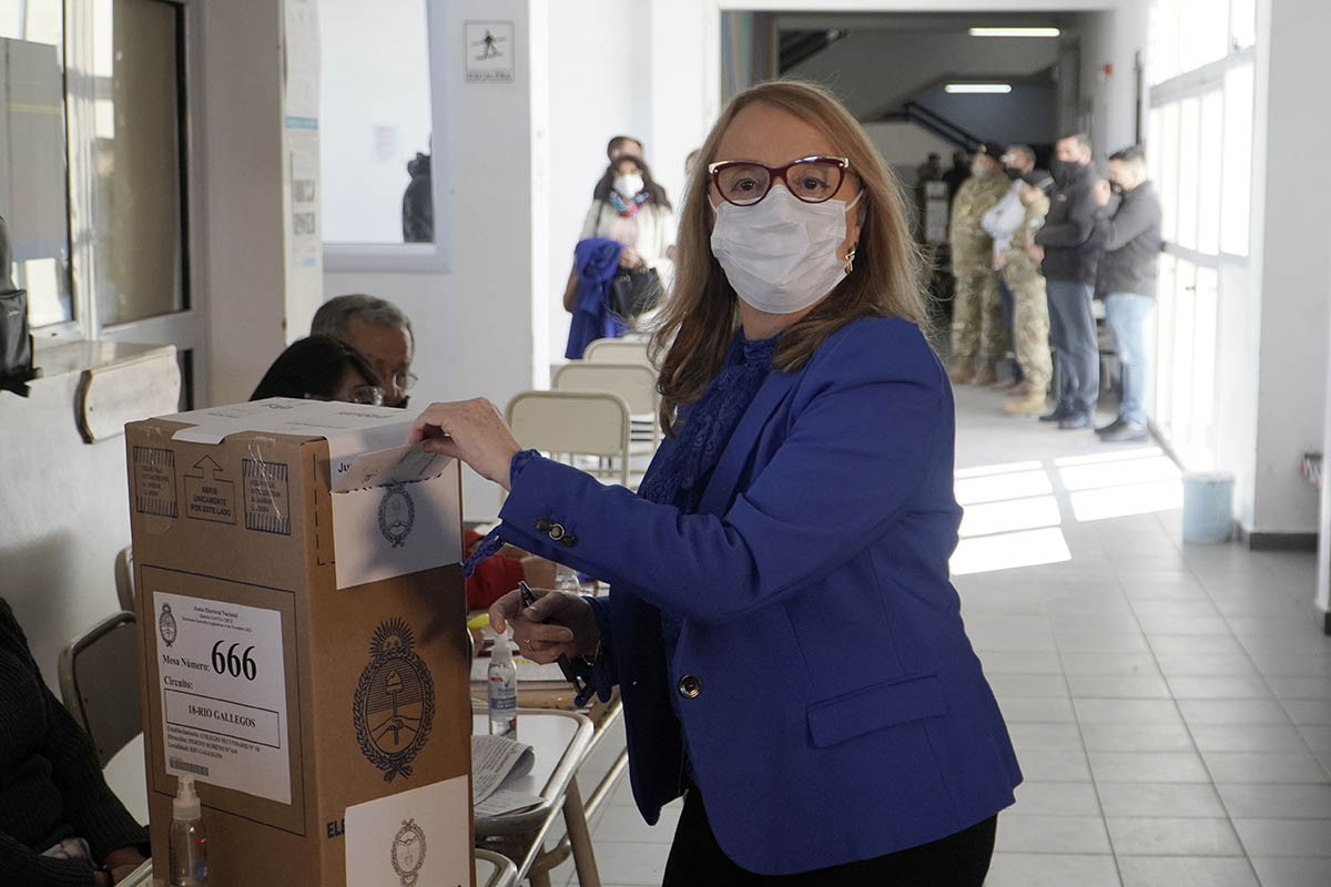 Alicia Kirchner llamó a «todos los santacruceños a votar»