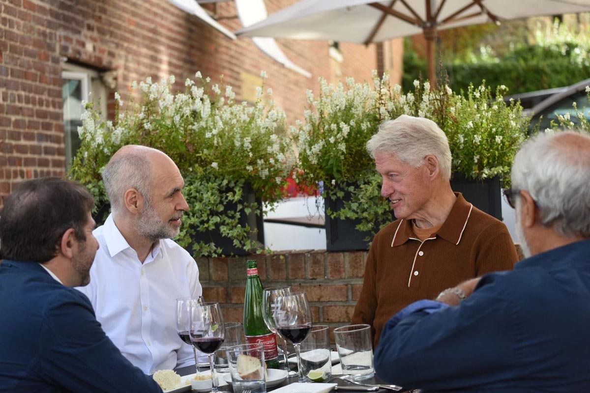Larreta reconoció que el viaje a New York donde se reunió con Clinton lo pagó con fondos públicos de la Ciudad