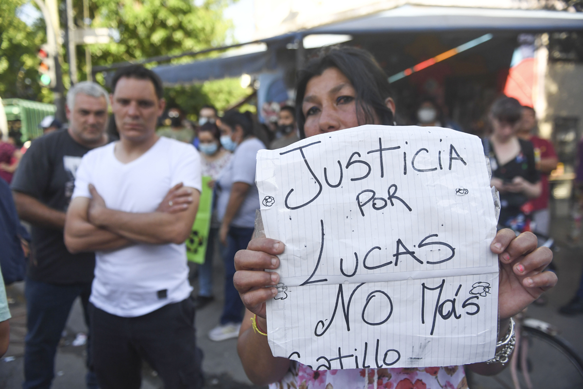 “Justicia por Lucas”, el reclamo de la concentración convocada frente a Tribunales