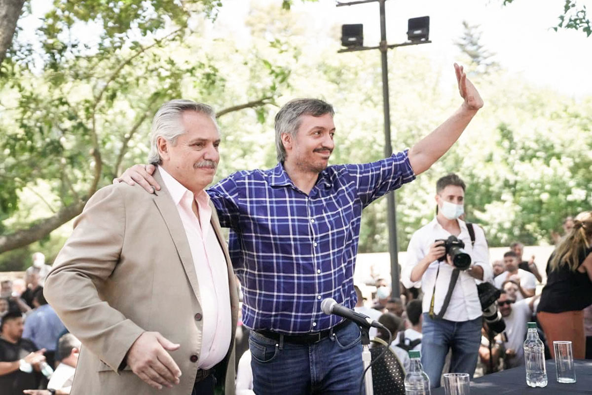 Alberto y Máximo: unidad del PJ y críticas a la oposición