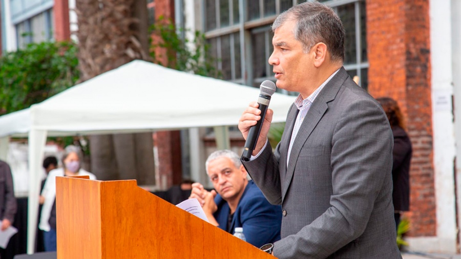 Rafael Correa: «El lawfare no es guerra, es realmente exterminio»