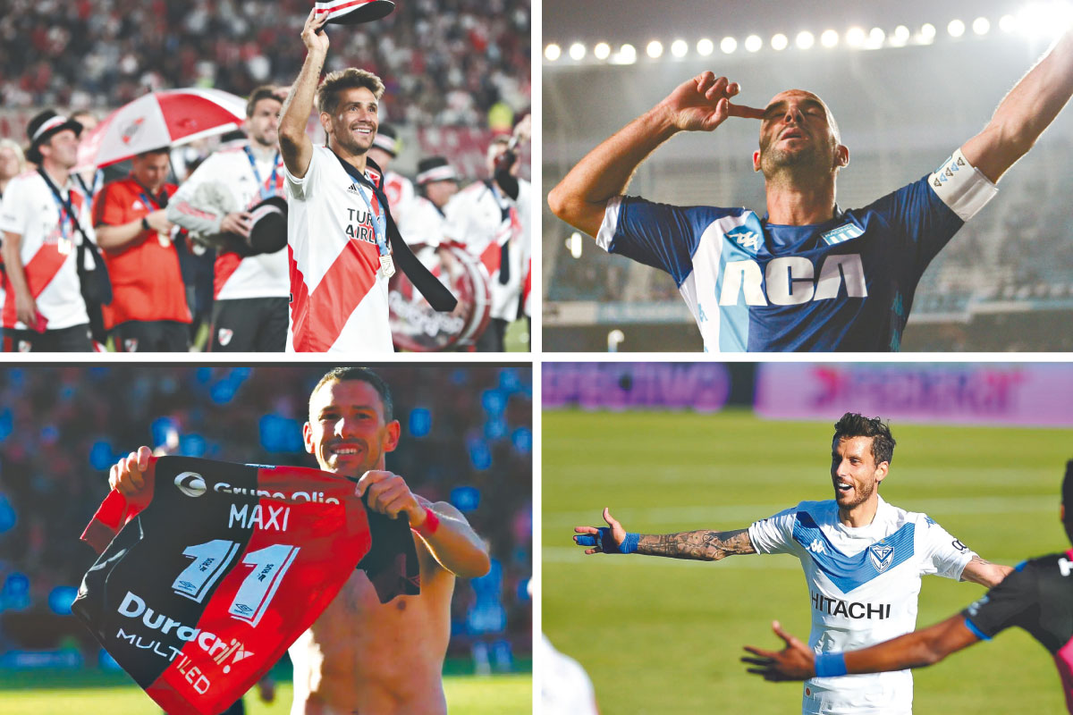 Los retiros de elite en el fútbol argentino, una costumbre en desuso