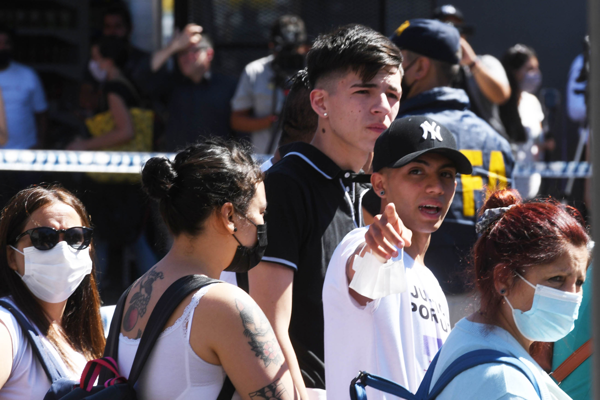 Realizan la reconstrucción del crimen de Lucas con la presencia de los policías procesados