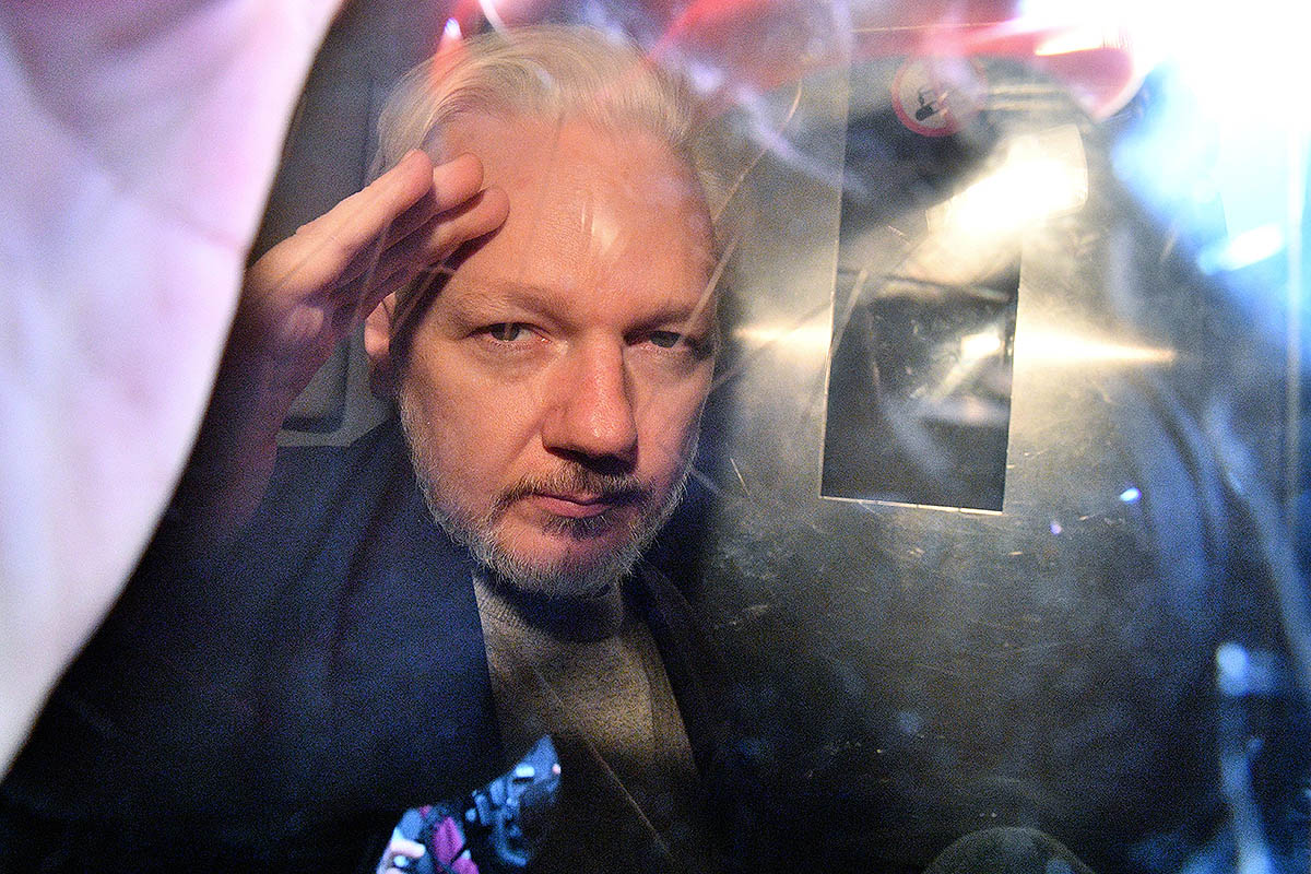 Marchas en Londres por la libertad de Assange