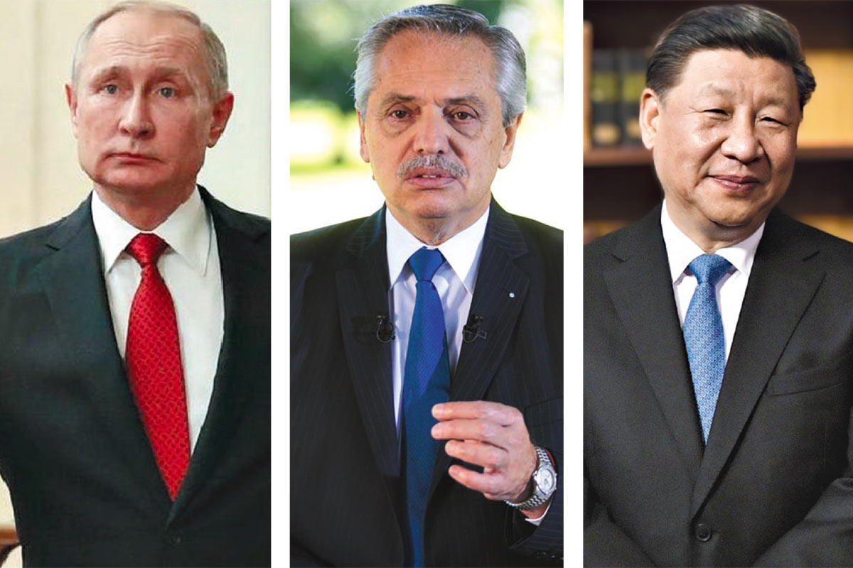 Alberto Fernández relanza la relación con China y Rusia