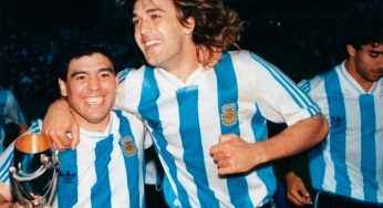 El día que Diego dio su última vuelta olímpica con la Selección