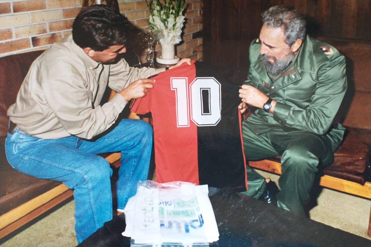 Maradona apareció en Miami 3 Maradona apareció en Miami