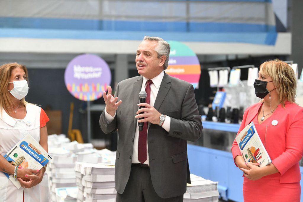 Alberto Fernández: "Este tiene que ser el año de la educación”
