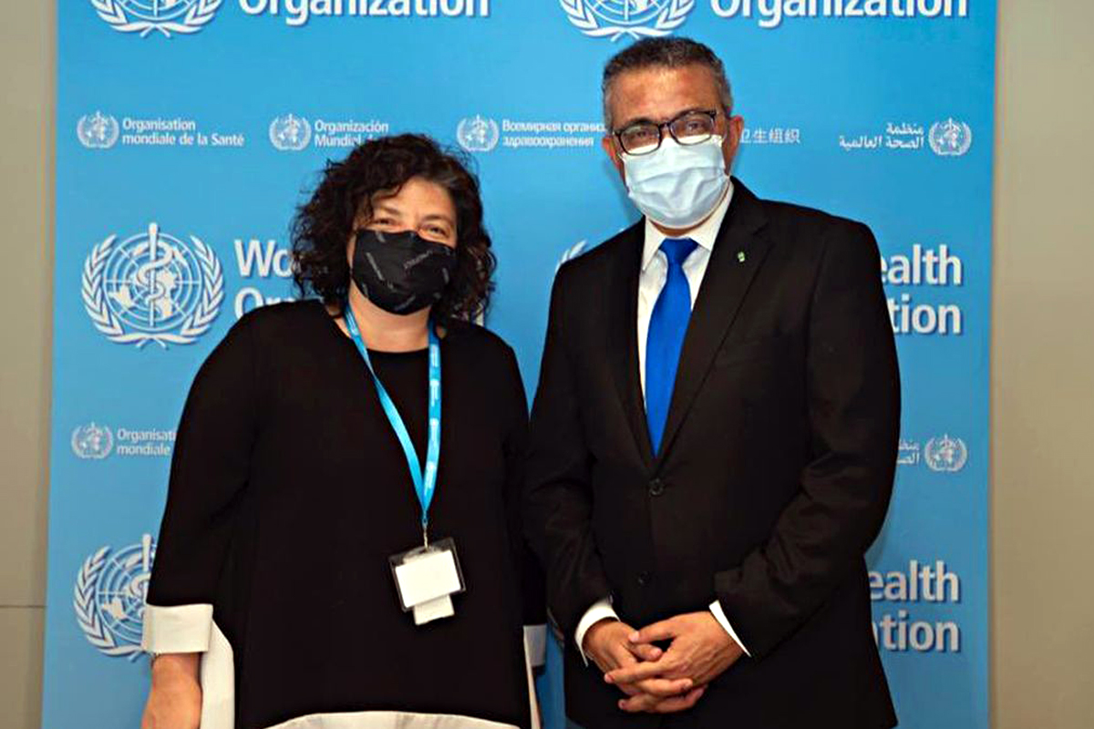 Tras reunirse con Vizzotti, el director de la OMS ponderó la vacunación contra el Covid en Argentina