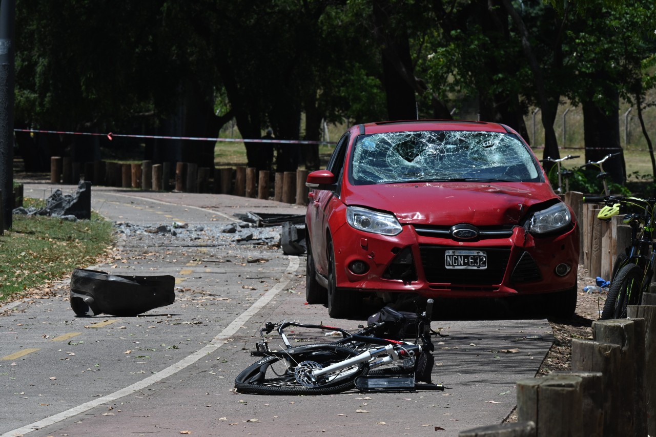 Tragedia en Palermo: detuvieron al hombre que atropelló a un grupo de ciclistas, mató a una mujer y huyó caminando