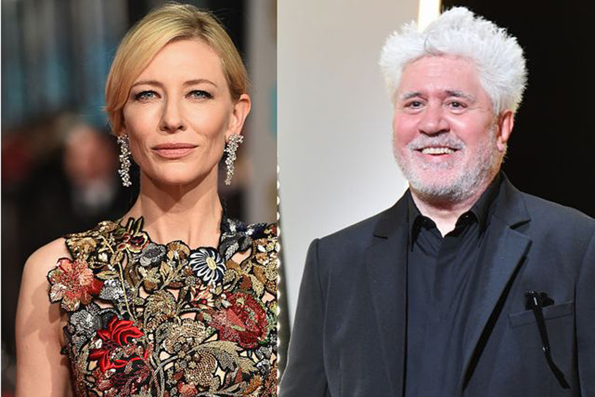 Almodóvar dirigirá su primera película en inglés y contará con Cate Blanchett como protagonista