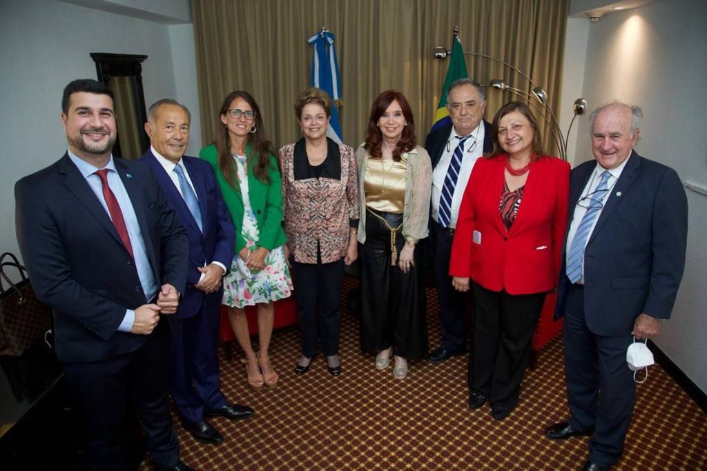 Cristina se reunió a solas con Xiomara Castro y Dilma Rousseff 1 Cristina se reunió a solas con Xiomara Castro y Dilma Rousseff