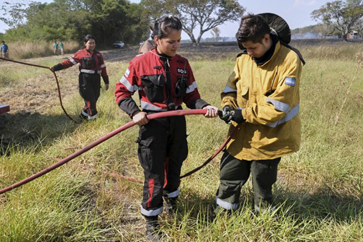 Siguen los incendios forestales: hay focos activos en cuatro provincias