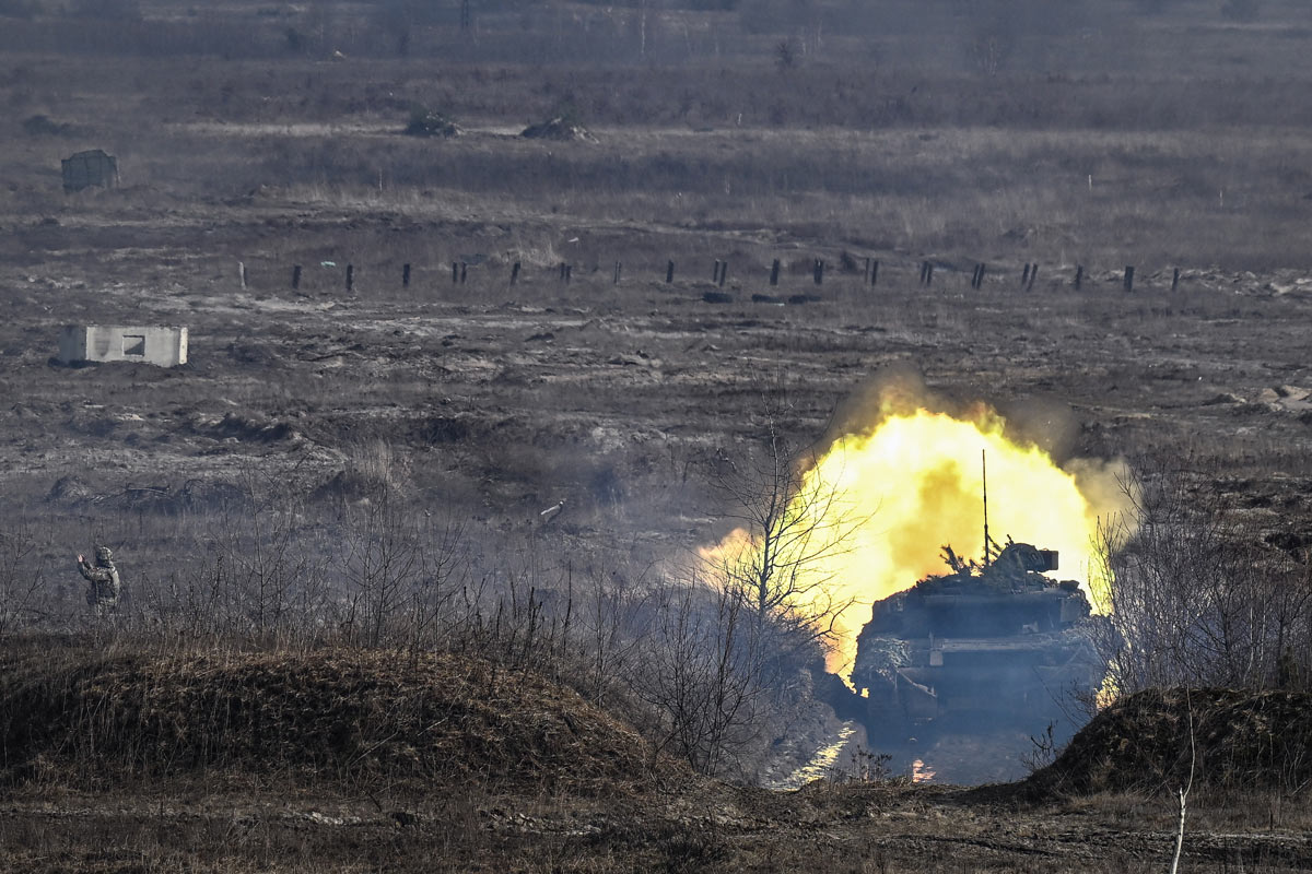 Rusia asegura haber destruido 74 objetivos militares en Ucrania
