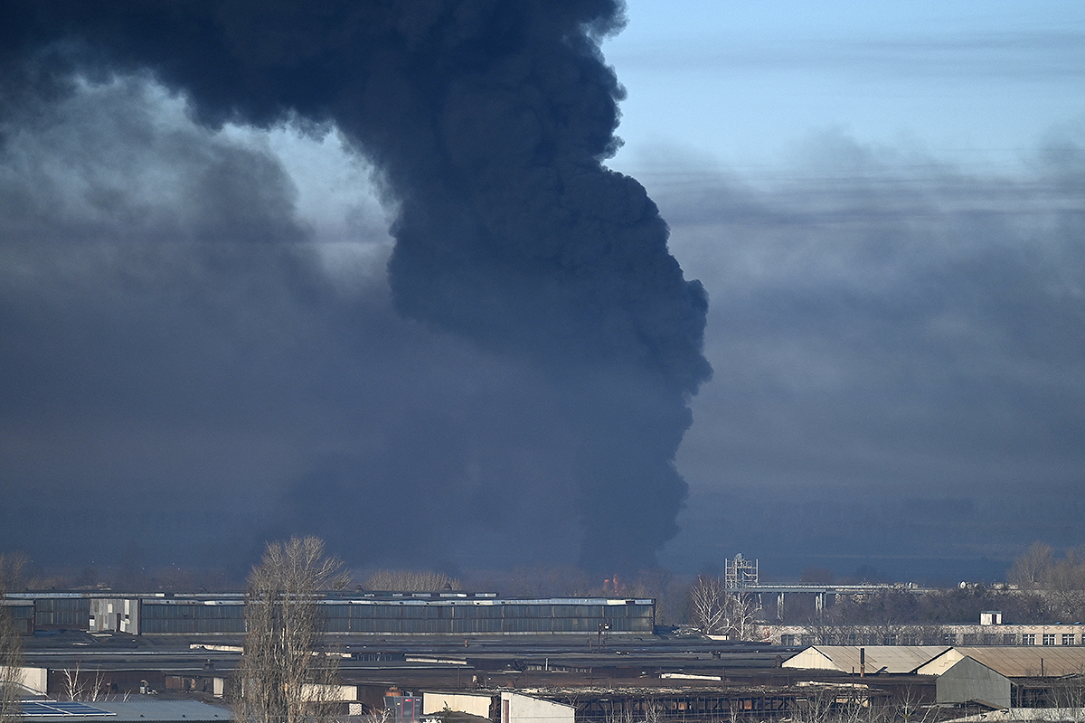 Nuevos bombardeos rusos sobre Kiev, tras las negociaciones en Bielorrusia