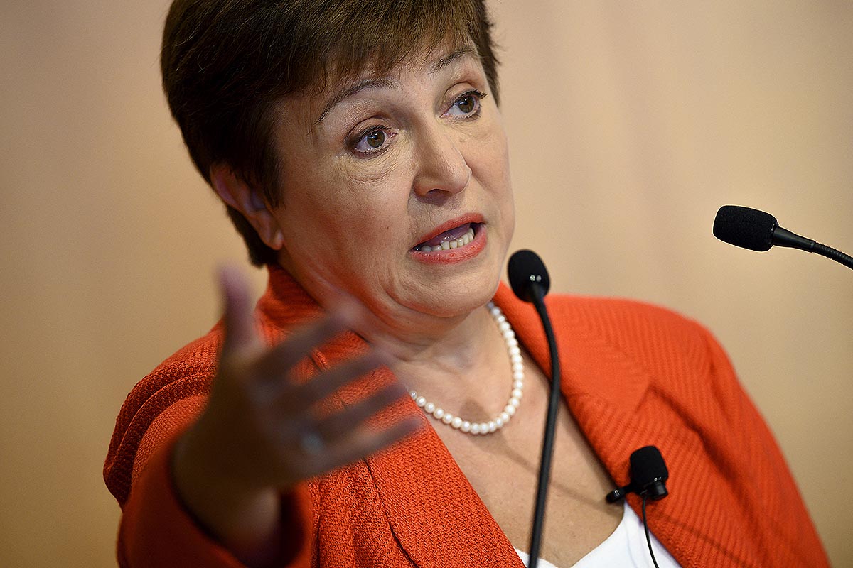 Georgieva reconoció el impacto de la sequía en el país y destacó el compromiso para cumplir las metas