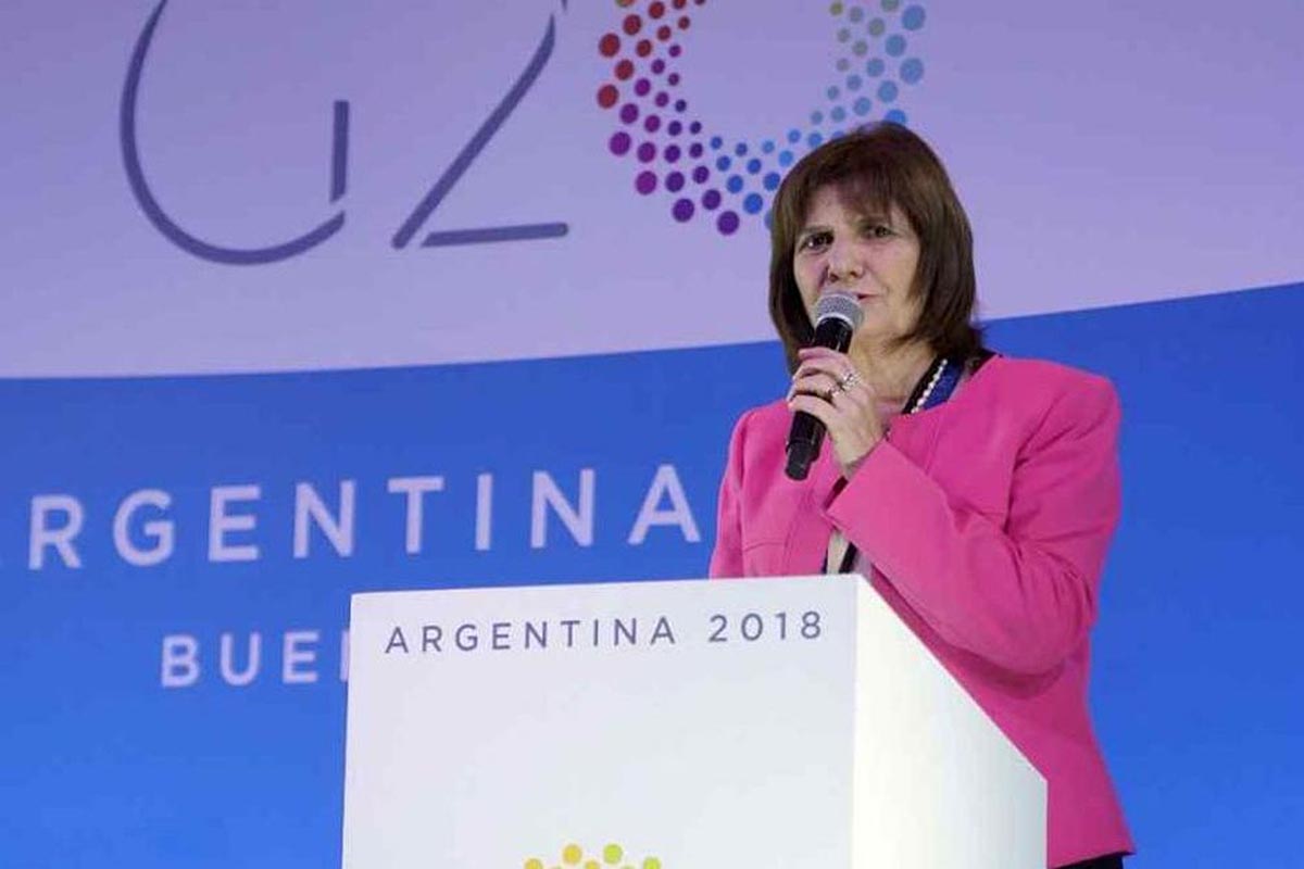 Bullrich compró equipos para el G20 que llegaron meses después de la cumbre