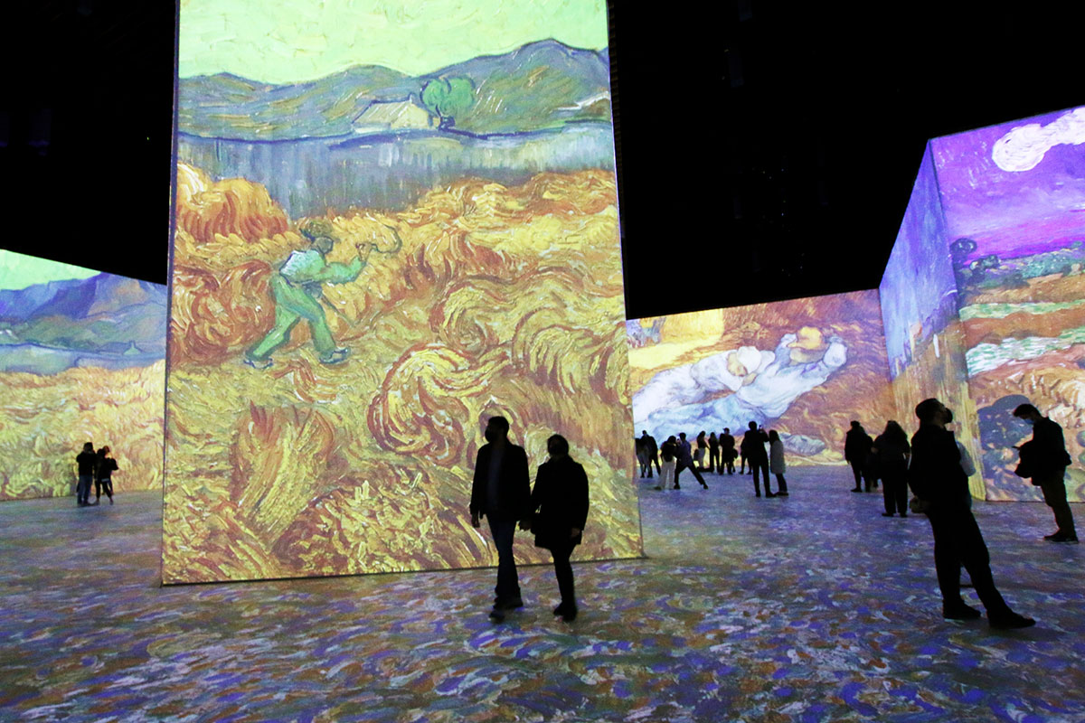 «Imagine Van Gogh»: debido a su éxito se prolonga hasta el 1 de mayo y se suman funciones