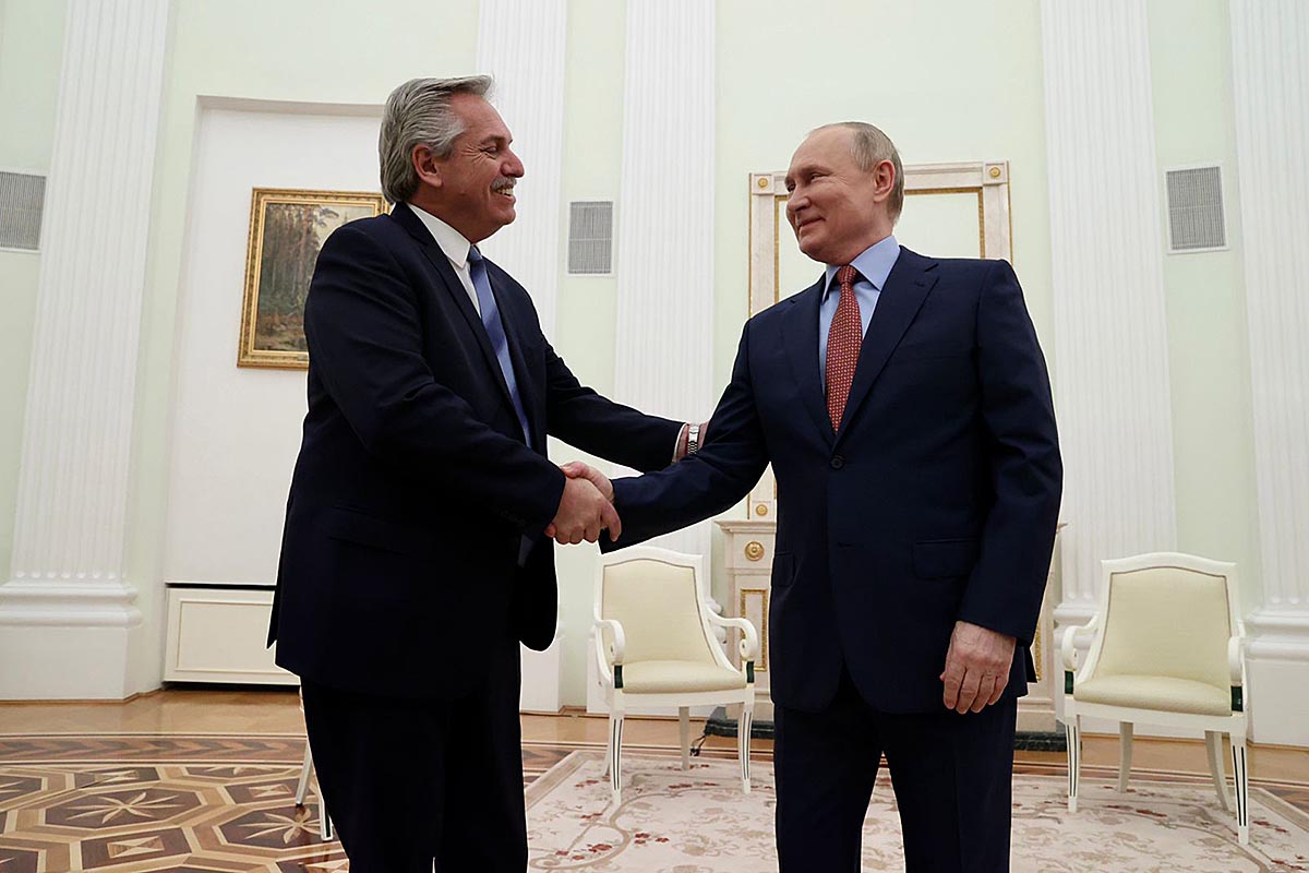Alberto Fernández dialogó con Putin sobre cooperación con las vacunas, inversiones en energía y transporte