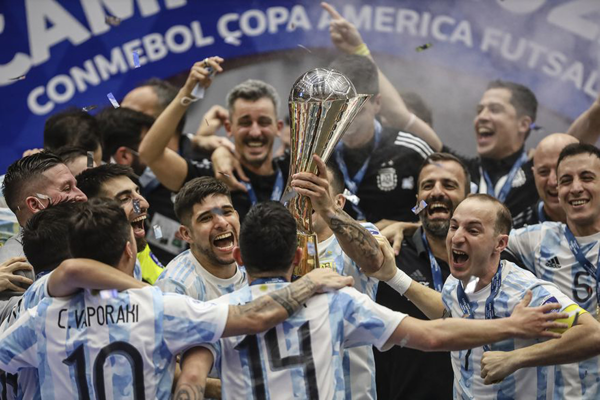 Los clubes de barrio, base de la Argentina campeona de futsal