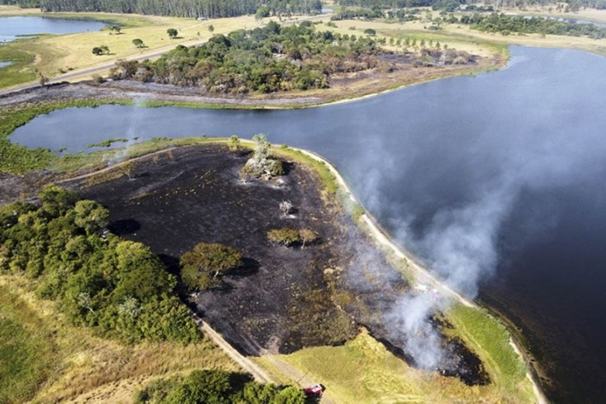 Incendios en Corrientes: hay más de 500 mil hectáreas afectadas y evacuan un hotel y viviendas