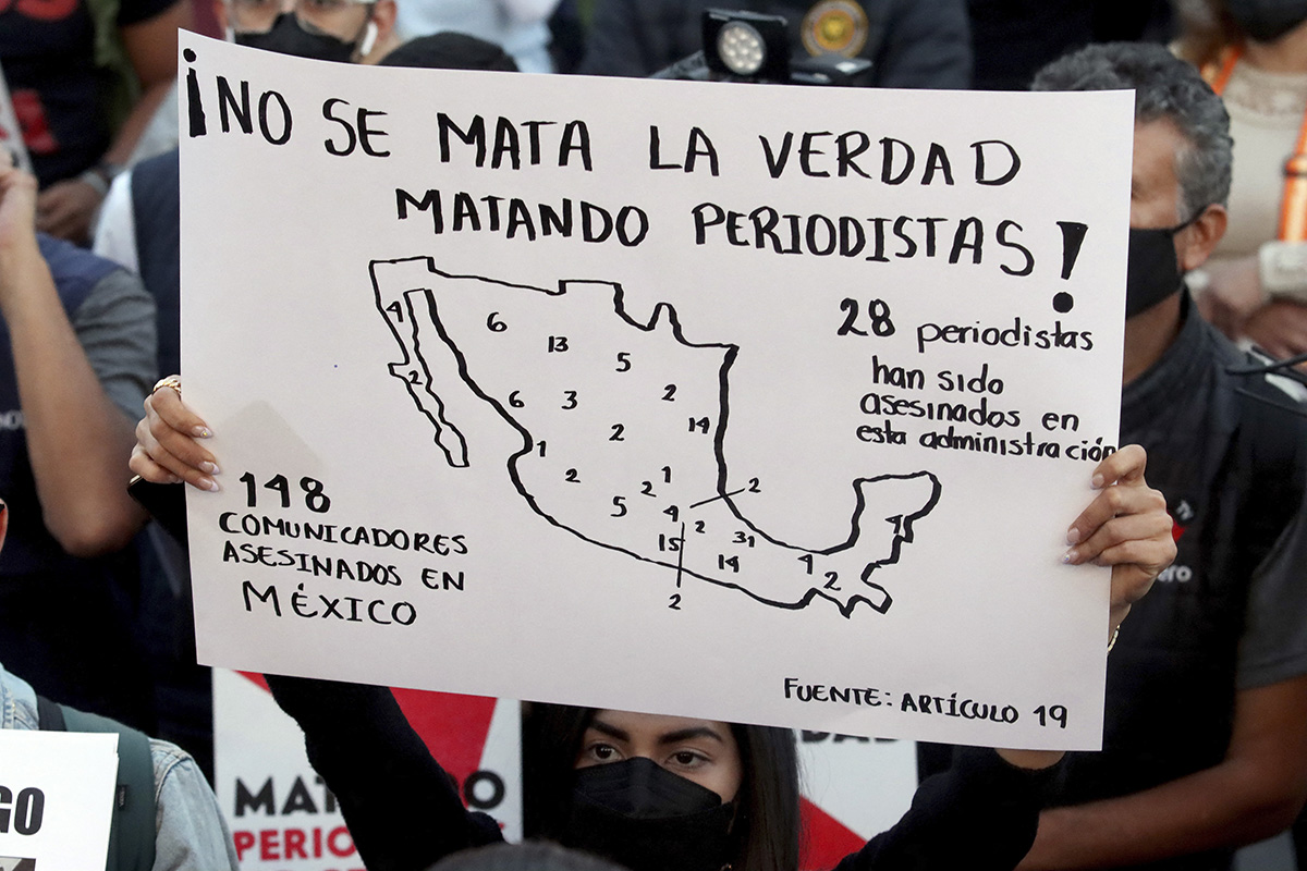 Matan a otro periodista en México y ya van 14 este año