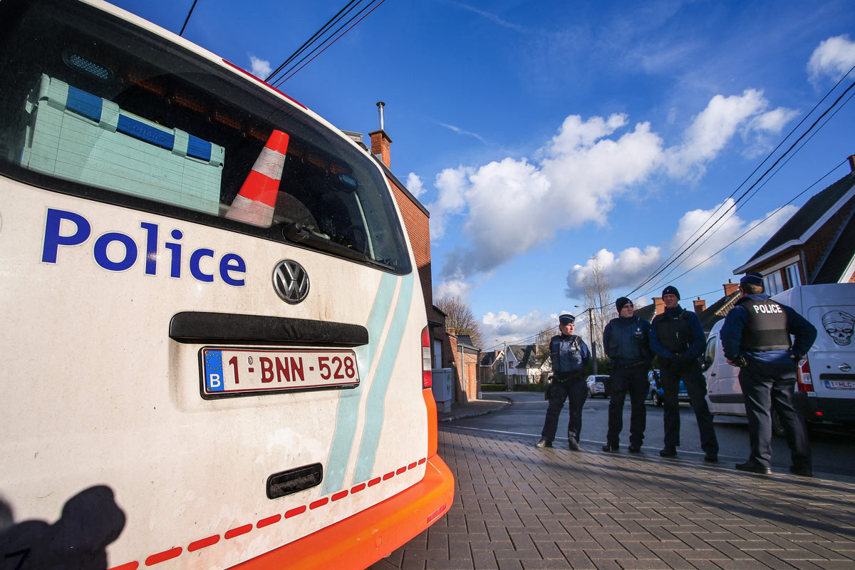 La policía belga bloqueó vehículos que iban a Bruselas para sumarse a la «caravana de la libertad»