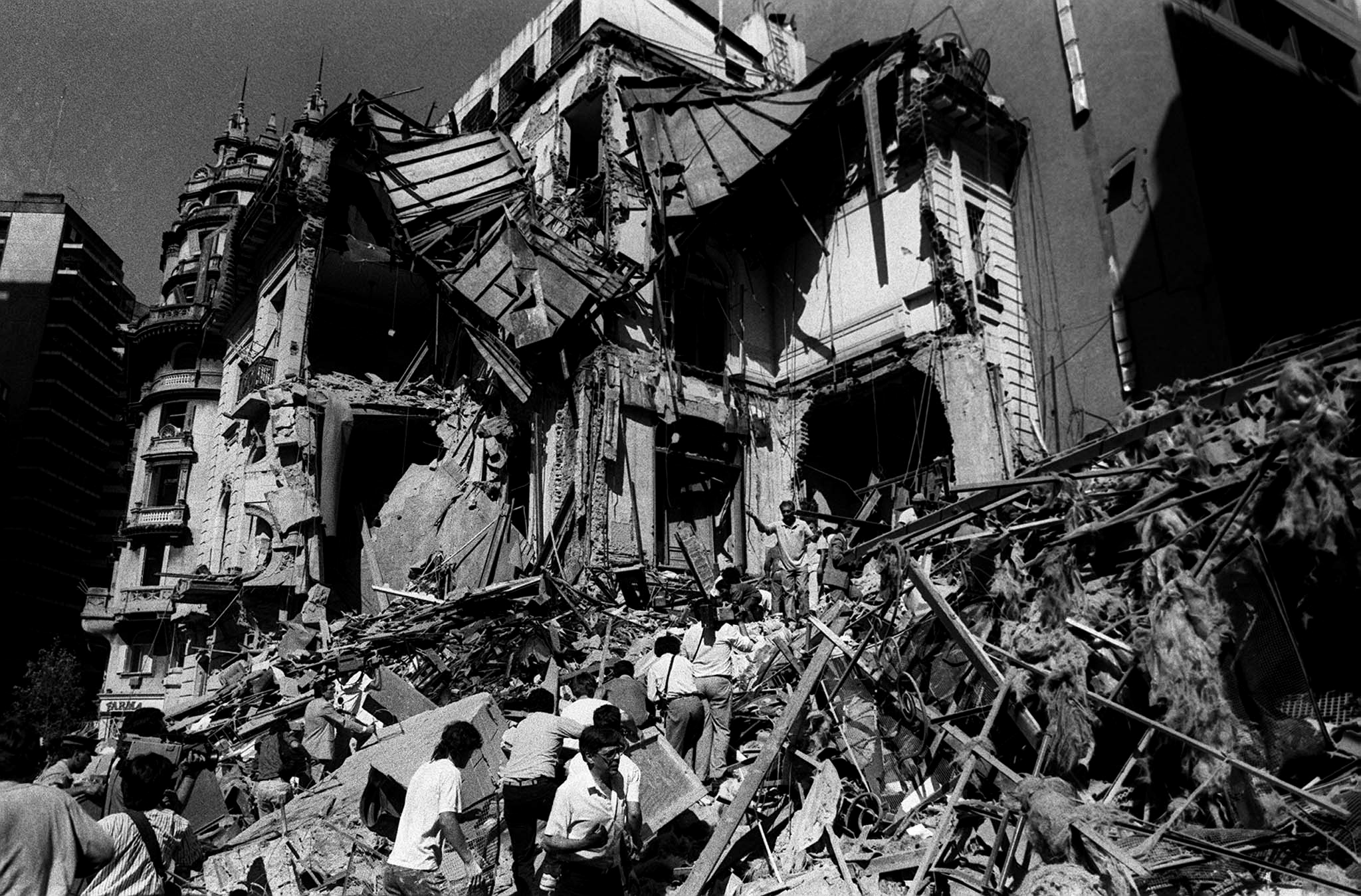 Acto y reclamo de justicia a 31 años del atentado a la embajada de Israel