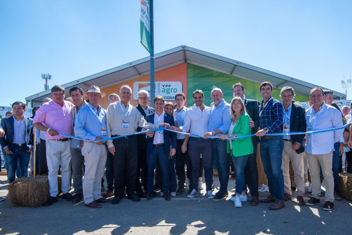 Kicillof, Domínguez y Wado de Pedro participaron en acto inaugural de ExpoAgro 2022