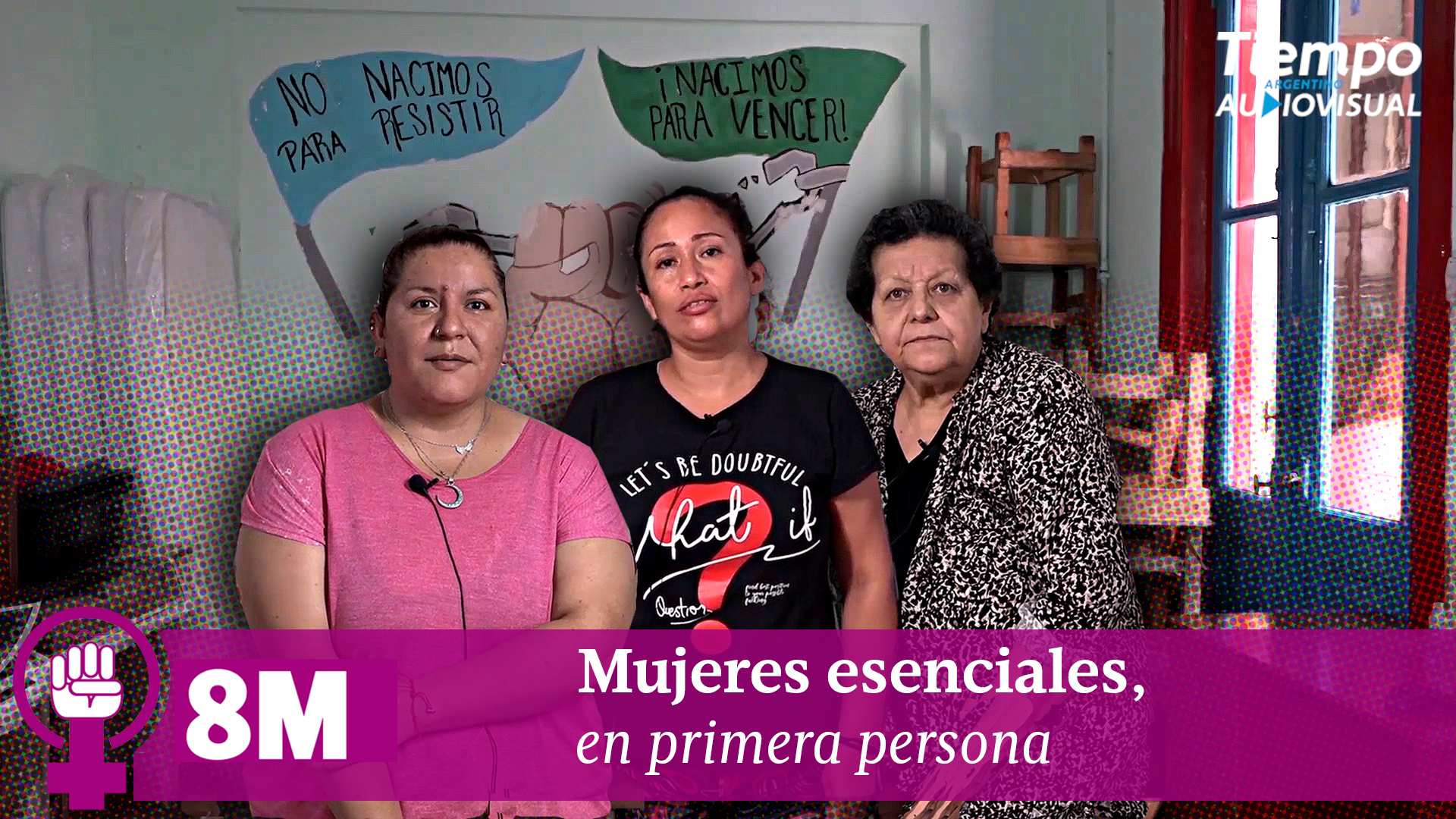 Mujeres esenciales, en primera persona