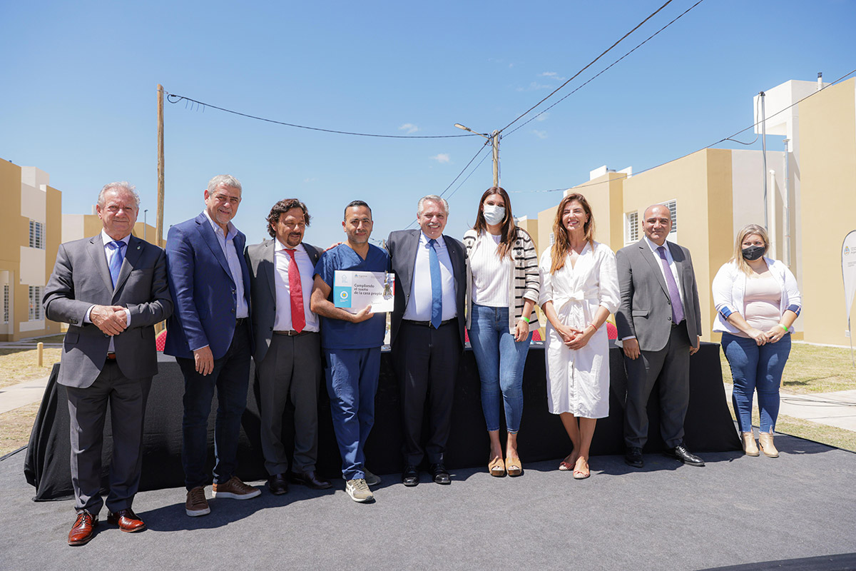 Alberto Fernández: «Nunca hubo un momento de Argentina con tanta obra pública»