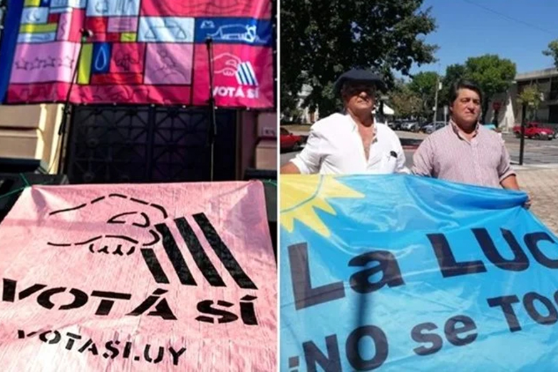 Cierres de campaña en Uruguay de cara al referéndum sobre la LUC
