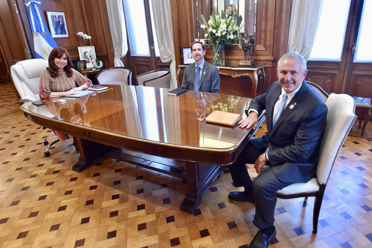 Cristina Fernández pidió colaboración a EEUU para el proyecto de cancelación de deuda