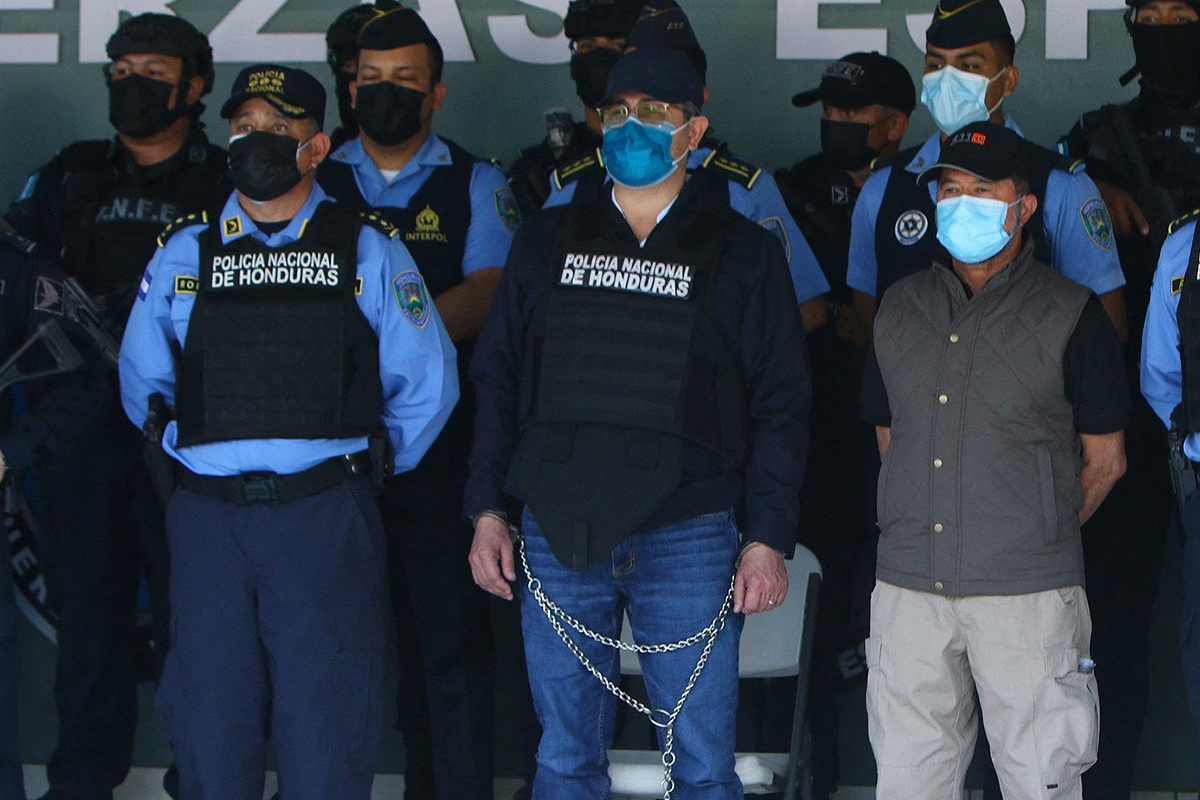 Honduras extradita al expresidente Juan Orlando Hernández a EE.UU. para ser juzgado por narcotráfico