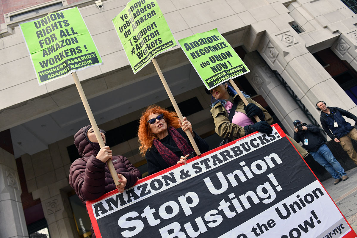 La Amazon Labor Union, la avanzada en la sindicalización de los trabajadores en EE UU