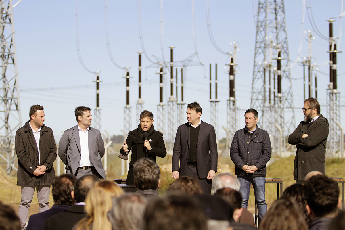 Provincia y Nación reactivan obra de transporte eléctrico que beneficiará a más de un millón de bonaerenses
