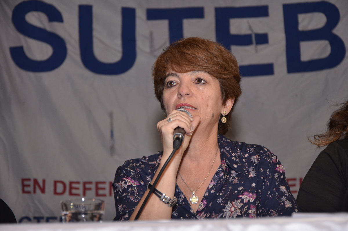 María LauraTorre, secretaria general adjunta de Suteba: «Ratificamos la unidad como eje fundamental»